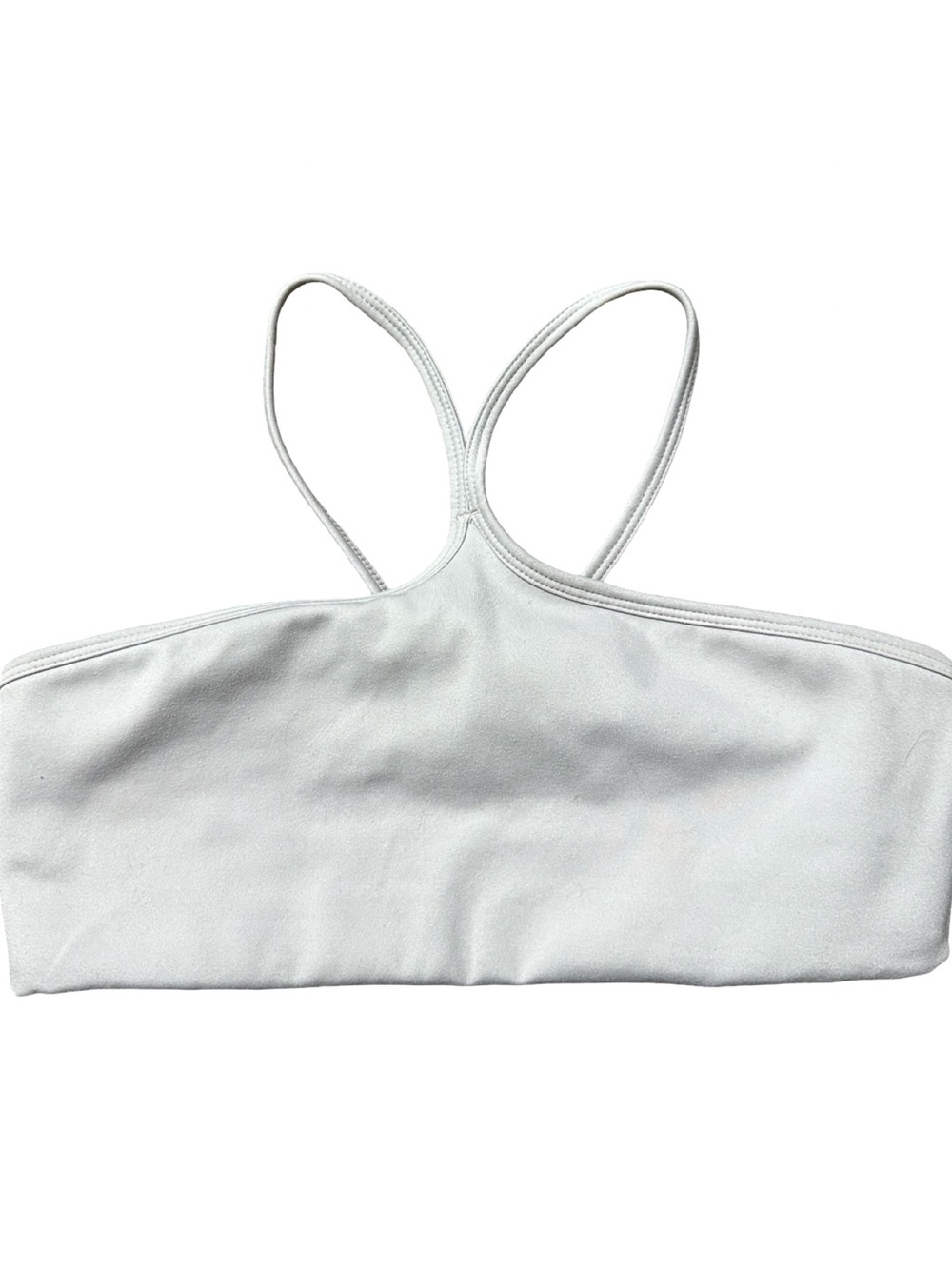 CSB Crop Shop Boutique Women’s Size XS Off White Y Back Sports Bra